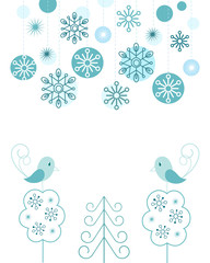Christmas decoration card