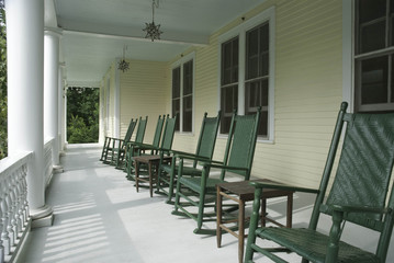 Chairs on Front Porch