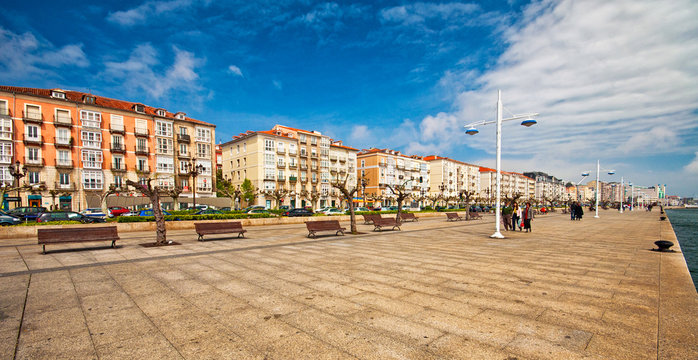 Harbour of Santander, Spain