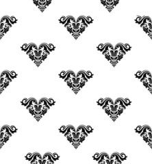 Damask Seamless Pattern. Abstract Background