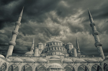 Fototapeta na wymiar Blue Mosque@Istanbul