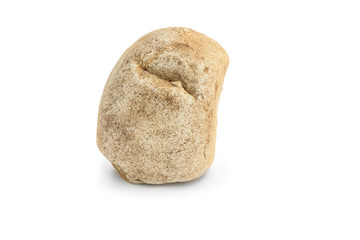 Obraz premium stone on white background