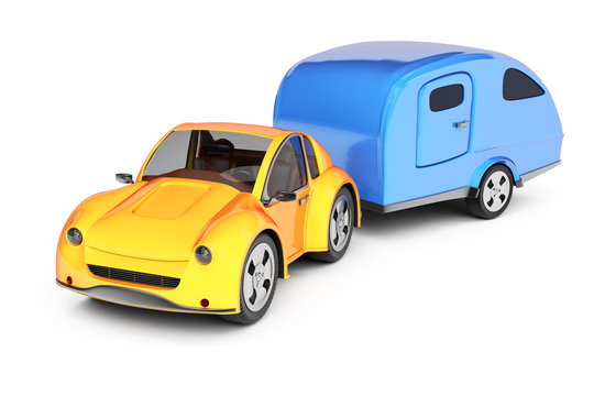 Car with camper