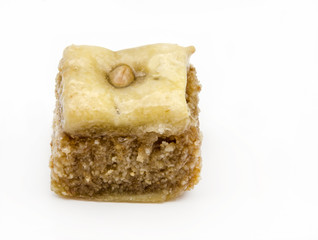 Pastelito arabe con miel