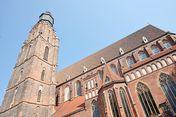 Kościół Garnizonowy p.w. św. Elżbiety. Wrocław - obrazy, fototapety, plakaty