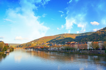 Fototapeta na wymiar old town of Heidelberg, Germany