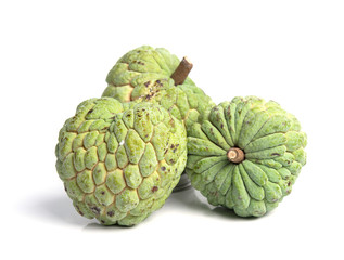 Obraz premium Custard apple isolate on white background