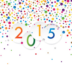 New Year background design