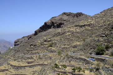 Fototapeta na wymiar Pico de los Posos de la Nieves
