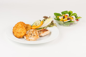 Putenbruststeak mit Röstinchen