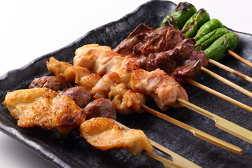 焼鳥の盛り合せ