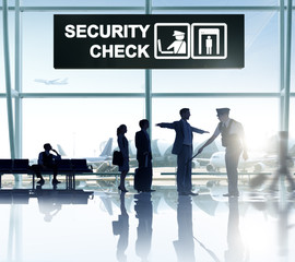 Group of People in the Airport