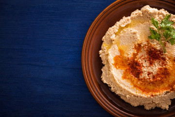 fresh hummus