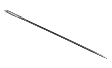 Needle isolated on white