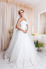 Young beautiful bride