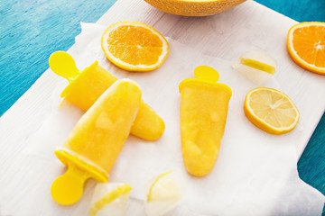 Orange Popsicles