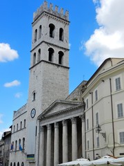 Fototapeta na wymiar Torre del Popolo - Assisi - Umbria - Italia