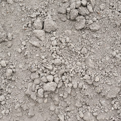 Dried mud soil fragment