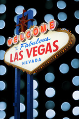 Welcome to Las Vegas Sign © somchaij