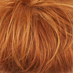 Naklejka premium Hair fragment as a background composition