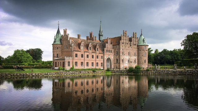 Medieval castle in Denmark