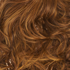 Naklejka premium Hair fragment as a background composition