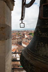 Fototapeta premium Torre pendente di Pisa, campana