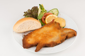 Paniertes Schweinekotelett