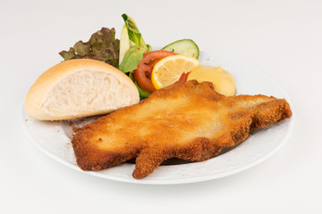 Paniertes Schweinekotelett