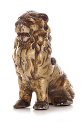 Vintage lion money box