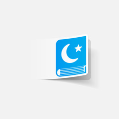 realistic design element: koran