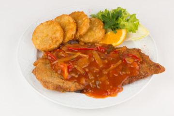 Zigeunerschnitzel mit Rostinchen