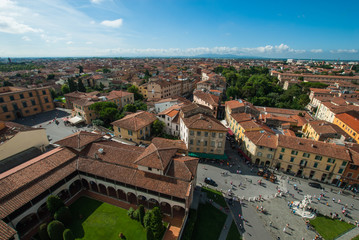 Panorama belvedere di Pisa, veduta area