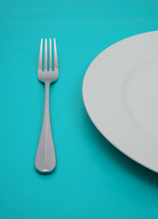 Teller & Gabel (türkis)