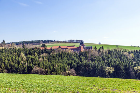 Landscape With Church Of Divine Word Missionaries