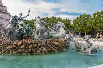 Triumph of the republic fountain.