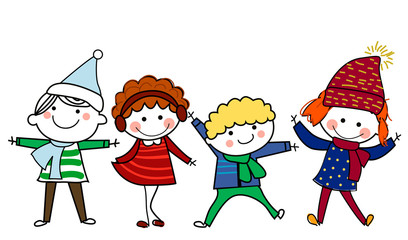 Winter kids