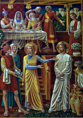 Wedding at Cana (mural) © Howgill