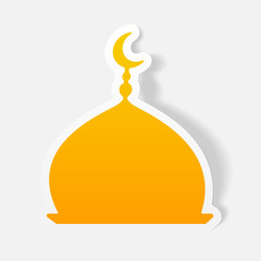 realistic design element: ramadan
