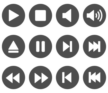 Icons Musik Piktogramme