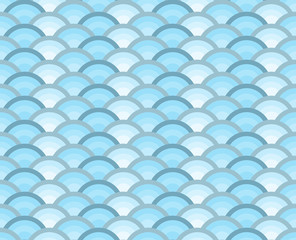 blue wave pattern