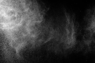 Abstract water spray