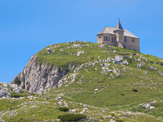 Kirche Maria am Stein am Berg Dobratsch / Kärnten