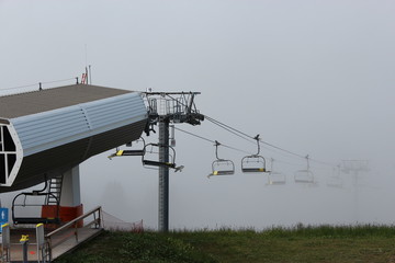 Remontée mécanique à Morzine