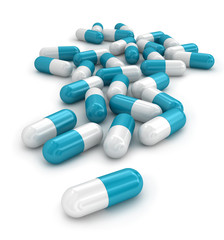 pills - medical background