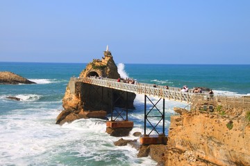 Rocher de la Vierge, Biarritz