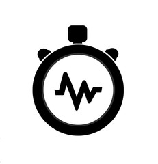 Electrocardiogramme dans un chronomètre