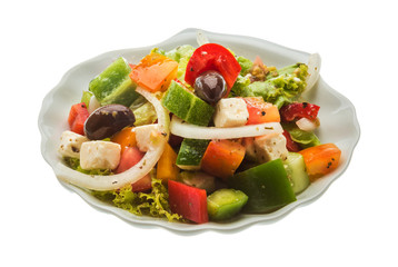 Delicous greek salad