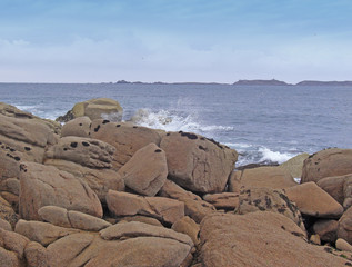 Bretagne côte de granit rose