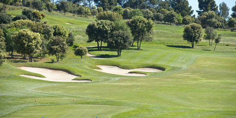 Obraz premium Campo de golf